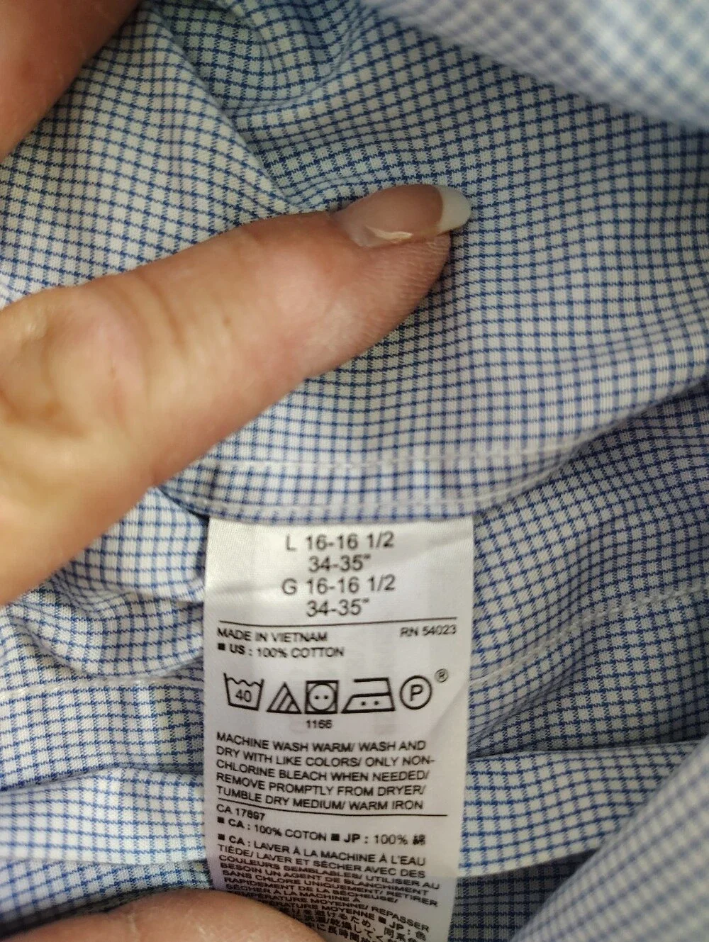 Men's Dress Shirt Banana Republic Large